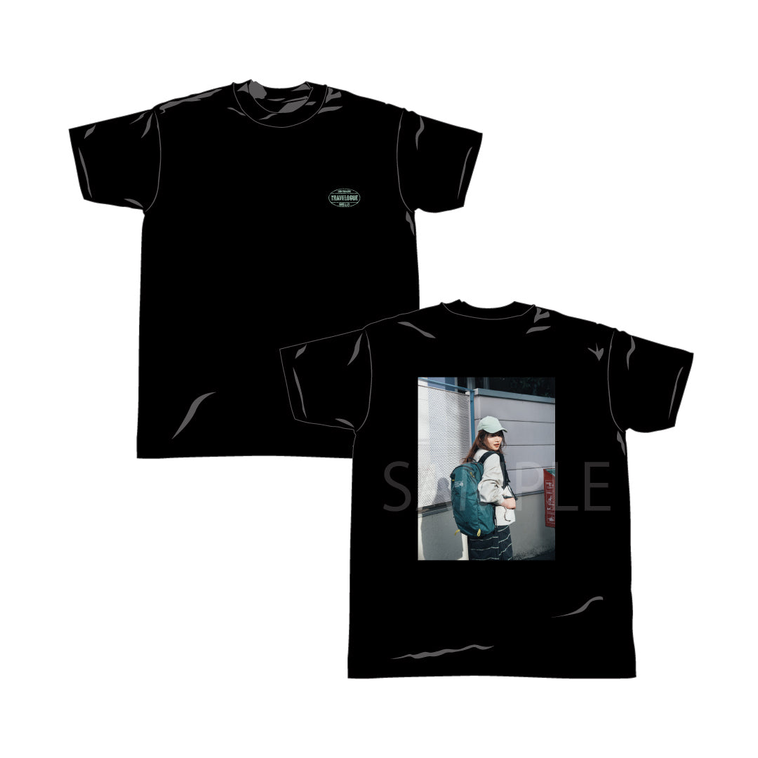 フォトTシャツ (ブラック)