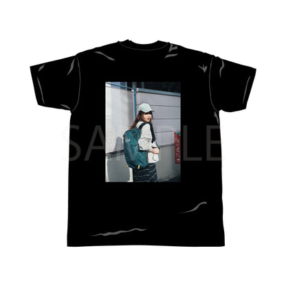 フォトTシャツ (ブラック)